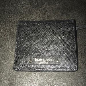 Small black Kate spade wallet